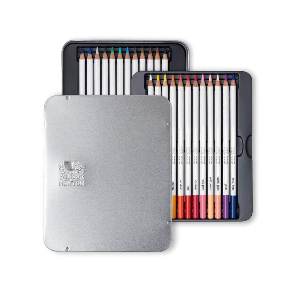 Faber-Castell Lápices de acuarela (24 colores) Suministros de arte de  calidad premium Originals