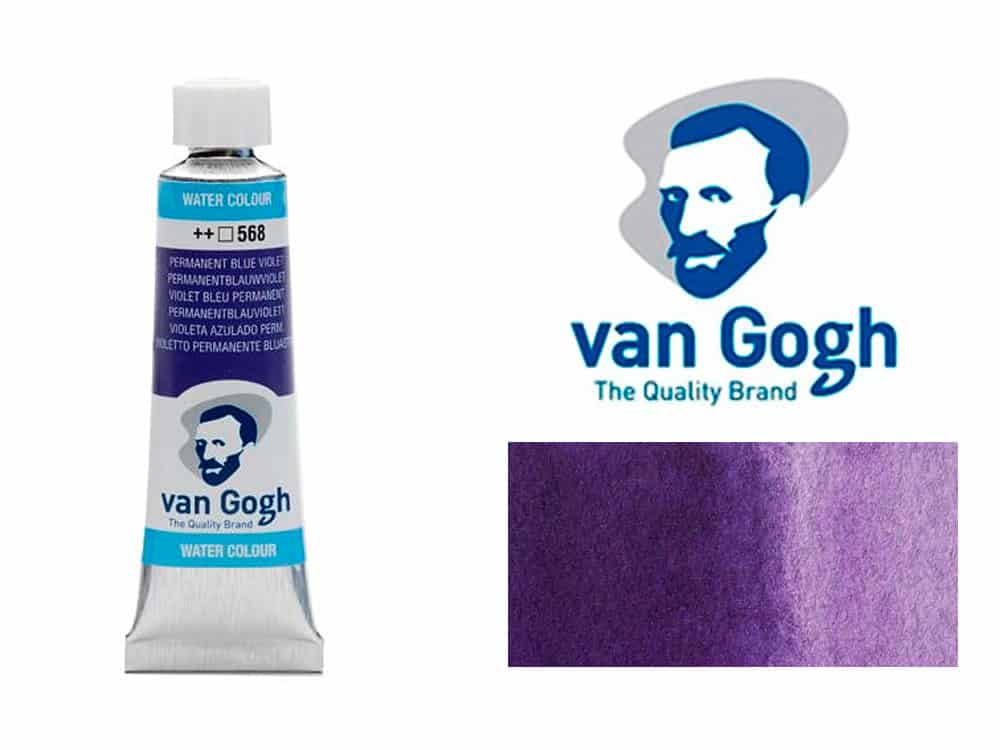 Van Gogh Acuarela Tubo 10 ml Nº 567 Color Violeta Rojizo Permanente -  Decomur