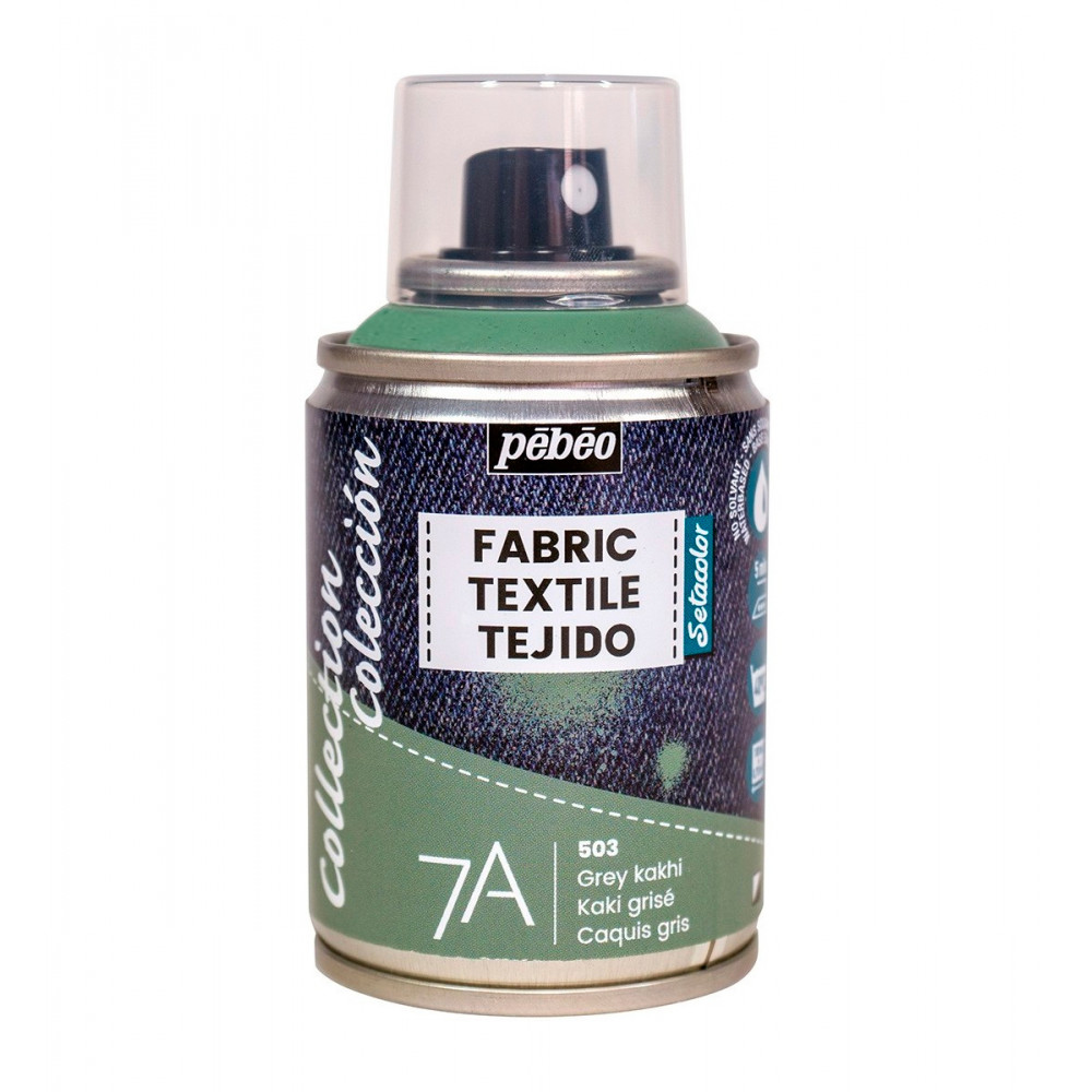 Pintura textil en spray La Pajarita 100 ml. Verde - Material escolar,  oficina y nuevas tecnologias