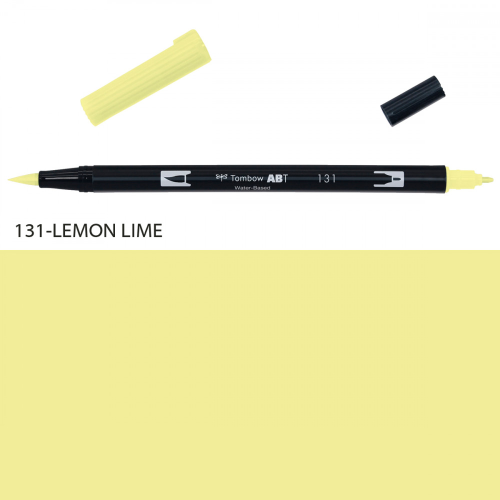Tombow ABT Dual Brush Pen - 131 - Lemon Lime