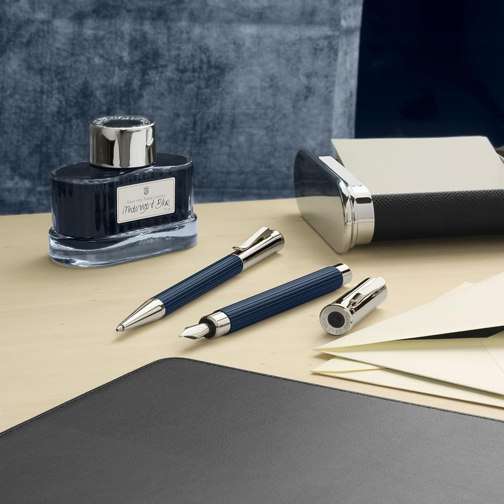 Estilográfica Tamitio Azul Noche Graf Von Faber Castell Colecciones Goya Virtual