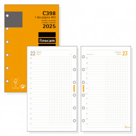 Recambio Día Página Classic C398 Finocam 2024