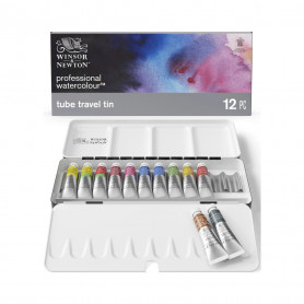 Caja Metálica 12 tubos de 5ml Artis Winsor&Newton