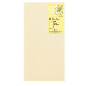 Cuaderno Regular Liso 025 MD Crema Traveler`s