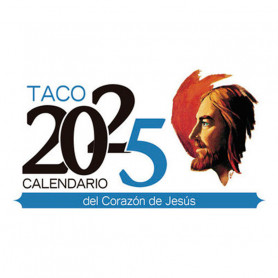 Taco Notas con Imán Corazón de Jesús 2025